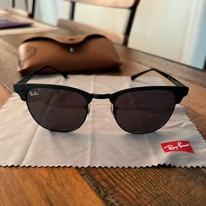 Ray Ban Clubmaster Metal Sunglasses